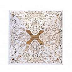 Square Invitation Card Wedding Supplies Ivory Card Business Invitation